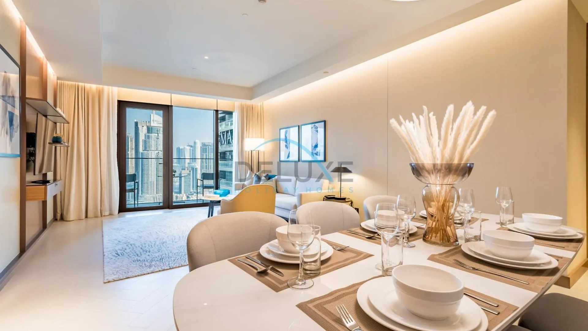 Elegant 3Br At The Address Residences Dubai Opera, Downtown Dubai By Deluxe Holiday Homes Appartement